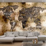  Tapeta - Old world map 350x245 Cijene