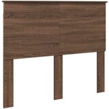  Vzglavje z vzglavjem Rjav hrast 135 cm Konstruiran les, (5000110344) | Shoptok.si