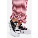 Boto Women's Platform Sneakers With Golden Pins Black Fiorina | shoptok.hr