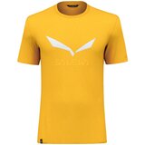 Salewa SOLIDLOGO DRY T SHIRT M, muška majica za planinarenje, žuta 27018 Cene