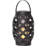 Star Trading Črna lanterna Best Season Flame Lantern, 15 x 23 cm Cene