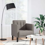 SOFA s naslonima za ruke taupe 53 cm tkanina - Sivo-smeđa 1 | shoptok.hr
