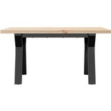  Stolić za kavu Y-oblika 80x50x40,5 cm od borovine i čelik | Eponuda.com