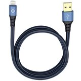 Oehlbach iPad/iPhone/iPod podatkovni/napajalni kabel [1x USB 2.0 vtič A - 1x vtič Apple Dock Lightning] 0.50 m rdeči/črni\, USB Plus LI, (20421610) Cene