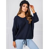 BASIC Feel Good Blouse-TP-BZ-5472.00P-navy blue | Shoptok.si
