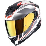 Scorpion kaciga Exo-520 evo air lena matt white silver red Cene