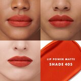 Armani Lip Power Matte matirajući ruž za usne nijansa 405 Powerful 3.1 g | shoptok.hr