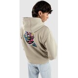 Santa Cruz Space Hand Pulover s kapuco stone grey Cene