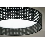  Duolla - LED plafonsko svetlo ROLLER RATTAN LED/24W/230V, prečnik 45 cm, crno | Eponuda.com