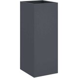 vidaXL Cvetlično korito antracit 32x27,5x75 cm hladno valjano jeklo | Shoptok.si