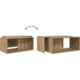  Set stolića za kavu 2 pcs Umjetnički hrast Konstruirano drvo | shoptok.hr