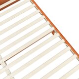  Konstrukcija postelje Voskast rjav 180 x 200 cm, (5000121432) | Shoptok.si