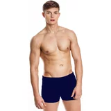 AQUA SPEED Man's Swimming Shorts Patrick Navy Blue Pattern 4