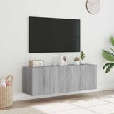 vidaXL Zidni TV ormarići LED 2 kom siva boja hrasta 60x35x41 cm | shoptok.hr