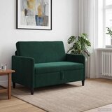 SOFA s pohranom Tamnozelena 122 x 78 x 87 cm Poliester | shoptok.hr