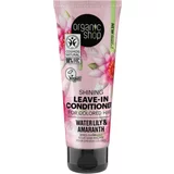 Organic Shop Shining Leave-In Conditioner Water Lily & Amaranth