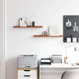  Polica na zidu 2 pcs Crvena 60 x 9 x 3 cm Konstruirano drvo | shoptok.hr