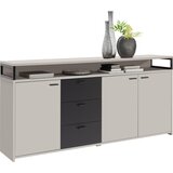 XORA ŠIROKA KOMODA, črna, kašmir | Shoptok.si