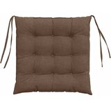  Jastučići za sjedenje 4 pcs Smeđa 40 x 40 x 6 cm tkanina | shoptok.hr