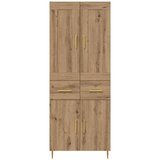  Kuhinjski ormarić Umjetnički hrast 69 5 x 34 x 180 cm Konstruirano drvo | shoptok.hr