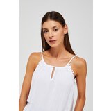 Marisse Viscose Top With Straps L-Ko-3464 White | shoptok.hr