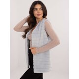 Och Bella Vest-TW-KZ-2114.09P-light gray | shoptok.hr