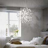 Ideal Lux luster na sajli vortex 6xE14/40W/230V pr. 53 cm srebrna/patina | Eponuda.com