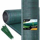 springos MASKIRNA SENČILNA MREŽA 90% 1,5x50m ZA OGRAJNO OGRAJO+TRAKOVI 200kos UV, (21629557) | Shoptok.si