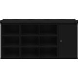  Klupa za cipele crna 102 x 32 x 50 cm od konstruiranog drva | Eponuda.ba