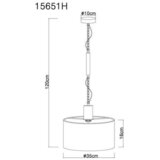 Globo Viseča Svetilka 15651h | Shoptok.si