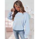 DStreet Bluza damska one size oversize KALISTYLE błękitna | ePonuda.com