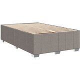  Krevet s oprugama i madracem smeđesivi 120 x 190 cm od tkanine | shoptok.hr
