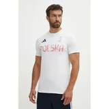 Adidas Kratka majica za vadbo HIIT Olympic bela barva, JF6679