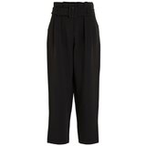 Vila Trousers Sabitha - Black Crna | shoptok.hr