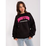 My Red Lips Sweatshirt-EM-BL-617-8.10-black-pink | Shoptok.si