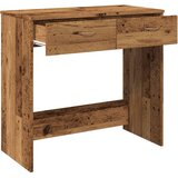  Radni stol boja starog drva 80 x 40 x 75 cm konstruirano drvo | shoptok.hr