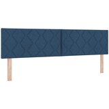  LED glava kreveta Plava 180 cm tkanina | shoptok.hr