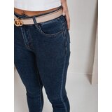 DStreet Jeansy damskie push up granatowe | Shoptok.si