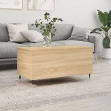  The Living Store Klubska mizica sonoma hrast 90x44,5x45 cm inženirski les - Klubska Mizica, (21502381) | Shoptok.si