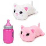  Interactive Kitten with Bottle and Little Sounds Melodies Recording White | Shoptok.si
