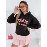 DStreet Bluza damska oversize z kapturem PARISSIA czarna Cene