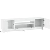  LED TV kabinet Bijela visokog sjaja Konstruirano drvo | shoptok.hr