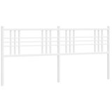  Metalno zamjensko uzglavlje bijelo 180 cm | shoptok.hr