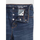 GAP Blue girls' jeans kids high-rise distressed ankle jeggings with washwell&#153 | Eponuda.ba