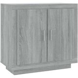 vidaXL Komoda siva sonoma 80x40x75 cm konstruiran les | Shoptok.si