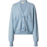 A LOT LESS Pletena jopa 'Abby' svetlo modra | Shoptok.si