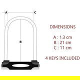  Zaključavanje ključem Master Lock Crvena | shoptok.hr