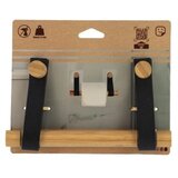 Tendance držač toalet papira samolepljivi 11,5X20X2.5CM bambus crna 91043103 Cene