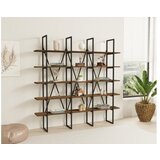 Hanah home polica za knjige beylerbeyi walnut | ePonuda.com
