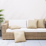  Jastuci za sofu 4 kom bež 60 x 60 cm od tkanine | shoptok.hr